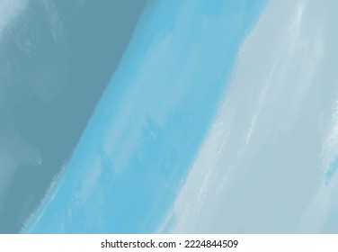 Resumen de pintura azul Fondo. Diseñar elemento de pancarta. Ilustración del vector