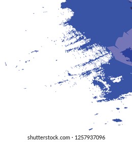 abstract blue paint brush texture background. creative blue nice brush strokes for your design. vector illustration 