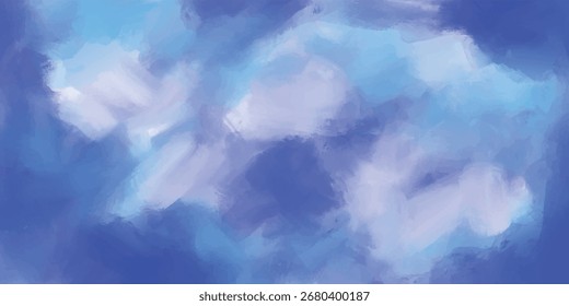 Fondo de Plantilla de pintura azul Abstractas