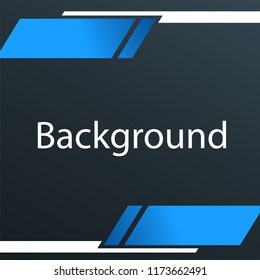 Abstract Blue Pattern Background Design Vector Image
