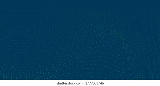 Abstract blue pattern and background poster with dynamic triangle. technology Particle Mist network Cyber security Vector illustration.