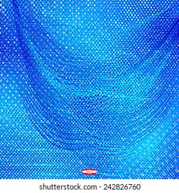 abstract blue pattern cyan texture background vector