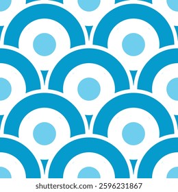 abstract blue pattern design art