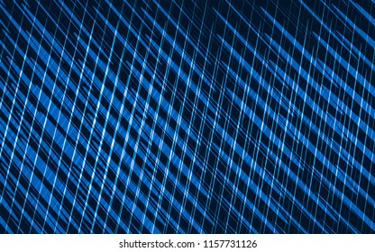 Abstract blue abstract or pattern on halftone dark blue background. Modern sketch pattern. Vector illustration template. Halftone effect texture. Blue background vector. Abstract rain. Halftone line.