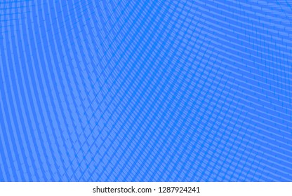 Abstract blue abstract or pattern on halftone light blue background. Vector illustration template. Halftone effect texture. Blue background - vector. Winter pattern. Halftone line abstract texture.