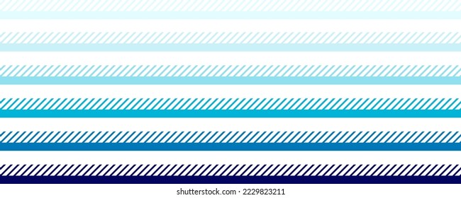 Abstract blue pattern with stripes. Trendy stripes grid pattern with horizontal parallel backgrounds. Vector, 2023