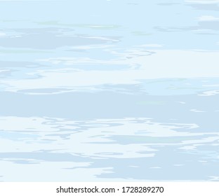 Abstract blue pattern. The texture of the water. Abstract natural background with different shades of blue. Vector illustration