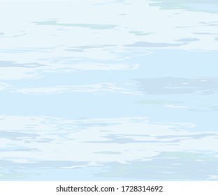 Abstract blue pattern. The texture of the water. Abstract natural background with different shades of blue. Vector illustration