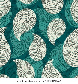 Abstract blue pattern. Vector background.