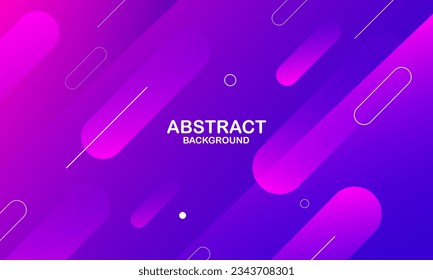 Abstract blue and pink geometric background. Dynamic shapes composition. Eps10 vector