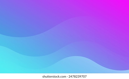 Abstract blue pink geometric background. Template for invitation, business card for presentation design