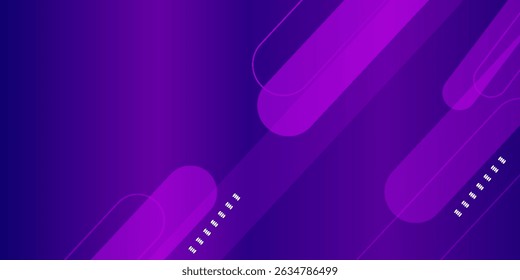 Abstract blue pink geometric gradient shapes background. Vector illustration