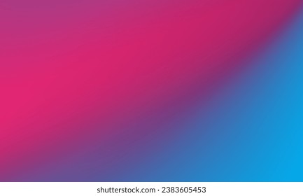 Abstract blue and pink gradient background Vector illustration 