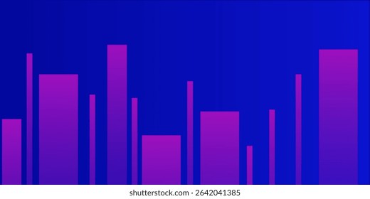 Abstract blue and pink gradient background. Creative illustration for poster, web, landing, page, cover, EPS 10
