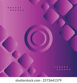 Abstract blue and pink gradient fluid background with geometric shape. Modern futuristic background. Can be use for landing page, brochures, headers, presentations, and wallpaper backgrounds