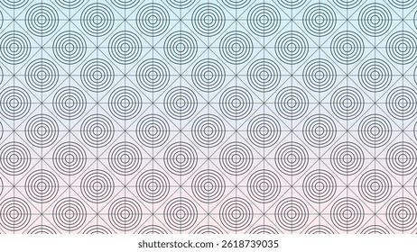 abstract blue pink gradient line geometric seamless pattern background vector
