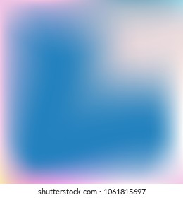 Abstract blue and pink gradient. Smooth colored blur background. Website texture backdrop. Plain dreamy design. Mesh background. Abstract modern style. Bright eco gradient. Plain mesh illustration.