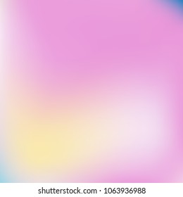 Abstract blue and pink gradient. Smooth colored blur background. Website texture backdrop. Plain dreamy design. Mesh background. Abstract modern style. Bright eco gradient. Plain mesh illustration.