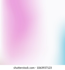 Abstract blue and pink gradient. Smooth colored blur background. Website texture backdrop. Plain dreamy design. Mesh background. Abstract modern style. Bright eco gradient. Plain mesh illustration.