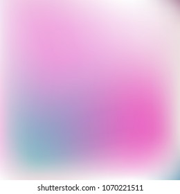 Abstract blue and pink gradient. Smooth colored blur background. Website backdrop. Plain dreamy design. Mesh background. Abstract modern style. Bright eco gradient. Plain mesh illustration.