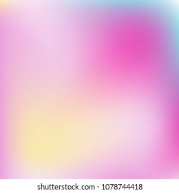 Abstract blue and pink gradient. Smooth colored blur background. Website texture backdrop. Plain dreamy design. Mesh background. Abstract modern style. Bright eco gradient. Plain mesh illustration.