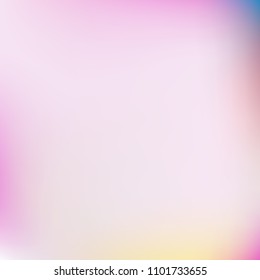 Abstract blue and pink gradient. Smooth colored blur background. Website texture backdrop. Plain dreamy design. Mesh background. Abstract modern style. Bright eco gradient. Plain mesh illustration.