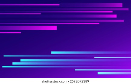 Abstract blue and pink light technology background. Eps10 vector