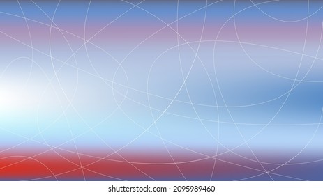 Abstract blue, pink and lilac Gradient Background for design. Smooth satin vector for design on the theme of winter, sea, fog, beauty, fashion. Space for text.