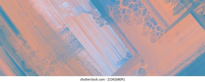 Abstract Blue Pink paint Background. Design banner element. Vector illustration