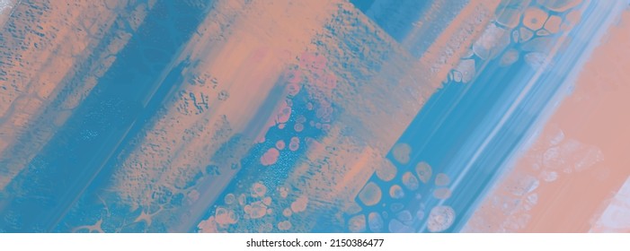 Abstract Blue Pink paint Background. Design banner element. Vector illustration