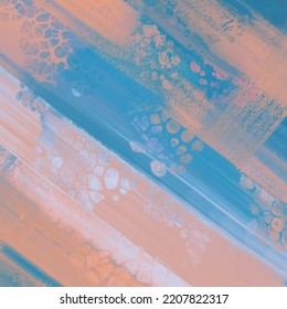 Abstract Blue Pink paint Background. Design banner element. Vector illustration