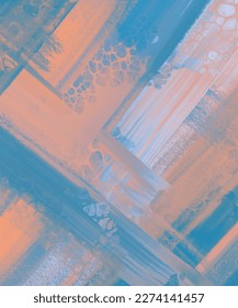 Abstract Blue Pink paint Background. Design banner element. Vector illustration