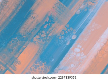 Abstract Blue Pink paint Background. Design banner element. Vector illustration