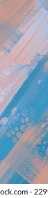 Abstract Blue Pink paint Background. Design banner element. Vector illustration