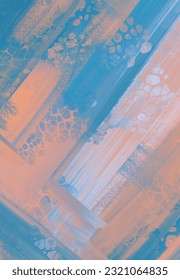 Abstract Blue Pink paint Background. Design banner element. Vector illustration