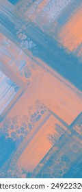 Abstract Blue Pink paint Background. Design banner element. Vector illustration
