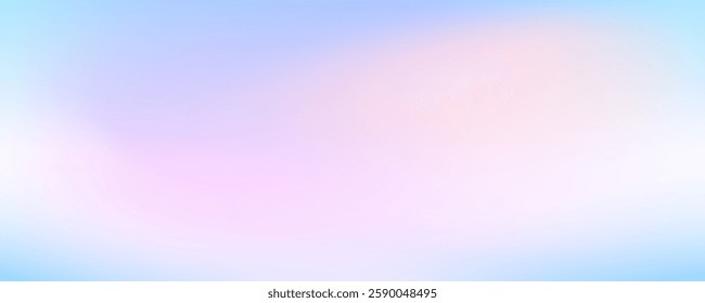 Abstract blue and pink pastel spring sky colored gradation texture background