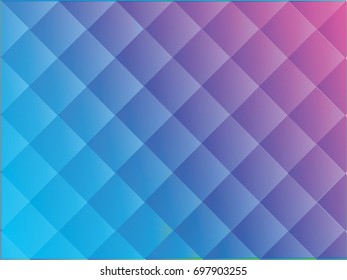Abstract blue pink polygonal illustration, which consist of triangles. Geometric background in Origami style with gradient. Triangular design for your business.
