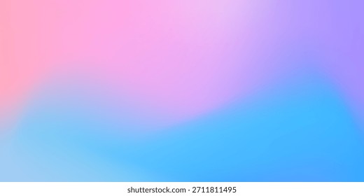 Abstract blue pink purple gradient pattern background. Blank space design for montage and digital usage. Modern vector illustration