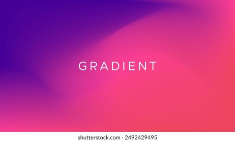 Abstract blue, pink and purple mesh gradient background. Smooth backdrop vivid color. Modern design template for flyer, poster, website, cover, etc