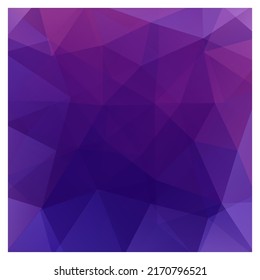 Abstract blue, pink, purple triangle background, vector illustration