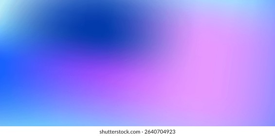 Abstract blue and pink smooth gradient. Minimal blurry texture . Creating a dreamy and ethereal effect. Vector illustration eps10. 