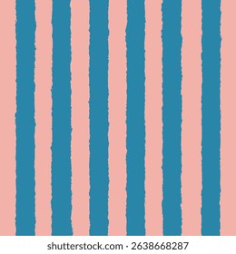 Abstract blue and pink stripes design, creating a modern aesthetic