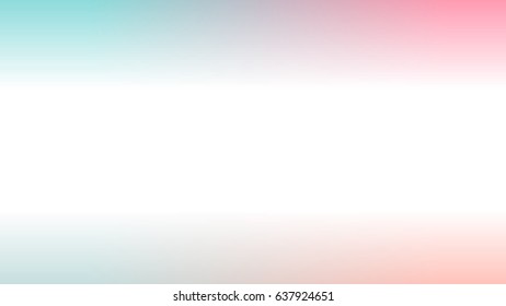 Abstract blue and pink tone border with horizontal white banner and background