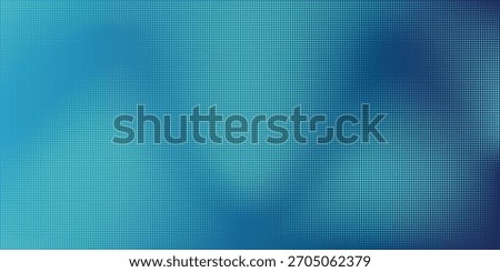Abstract Blue Pixel Grid Background With Gradient Teal Tones For Tech And Digital Design