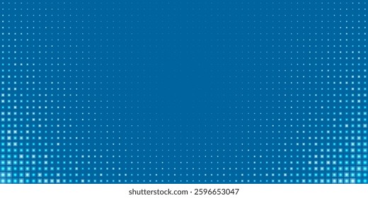 Abstract Blue Pixel Tech Fintech Background Pattern Vector illustration