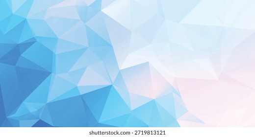 Fondo Abstractas Del Polígono Azul Con Los Gradientes Geométricos Para El Diseño Moderno Y Los Proyectos De La Tecnología