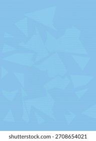Fondo de polígono azul Abstractas con puntos de semitono y efectos de línea Horizontal, perfecto para camisetas deportivas y diseños de uniformes de Vector.
