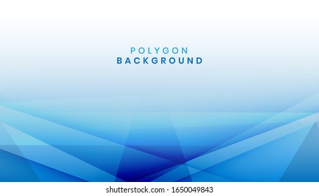 abstract blue polygon shape background. modern geometric design vector illustration