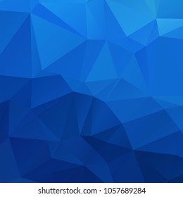 Abstract blue polygon texture background